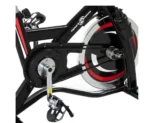 Bicicleta Spinning Vicenza Negro Roja