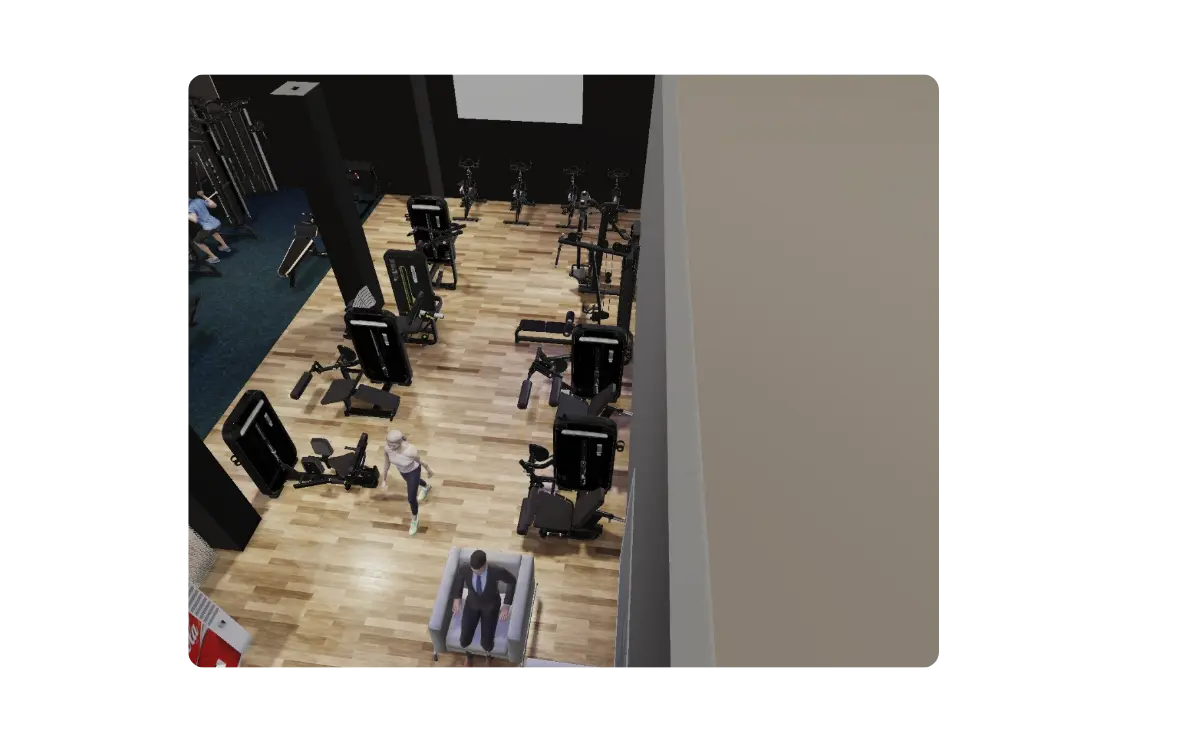 render 3d gym colombia